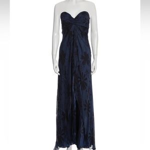 Navy evening gown - size 6